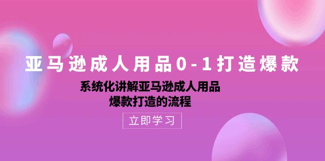 （10493期）亚马逊成人用品0-1打造爆款：系统化讲解亚马逊成人用品爆款打造的流程73-零度社区